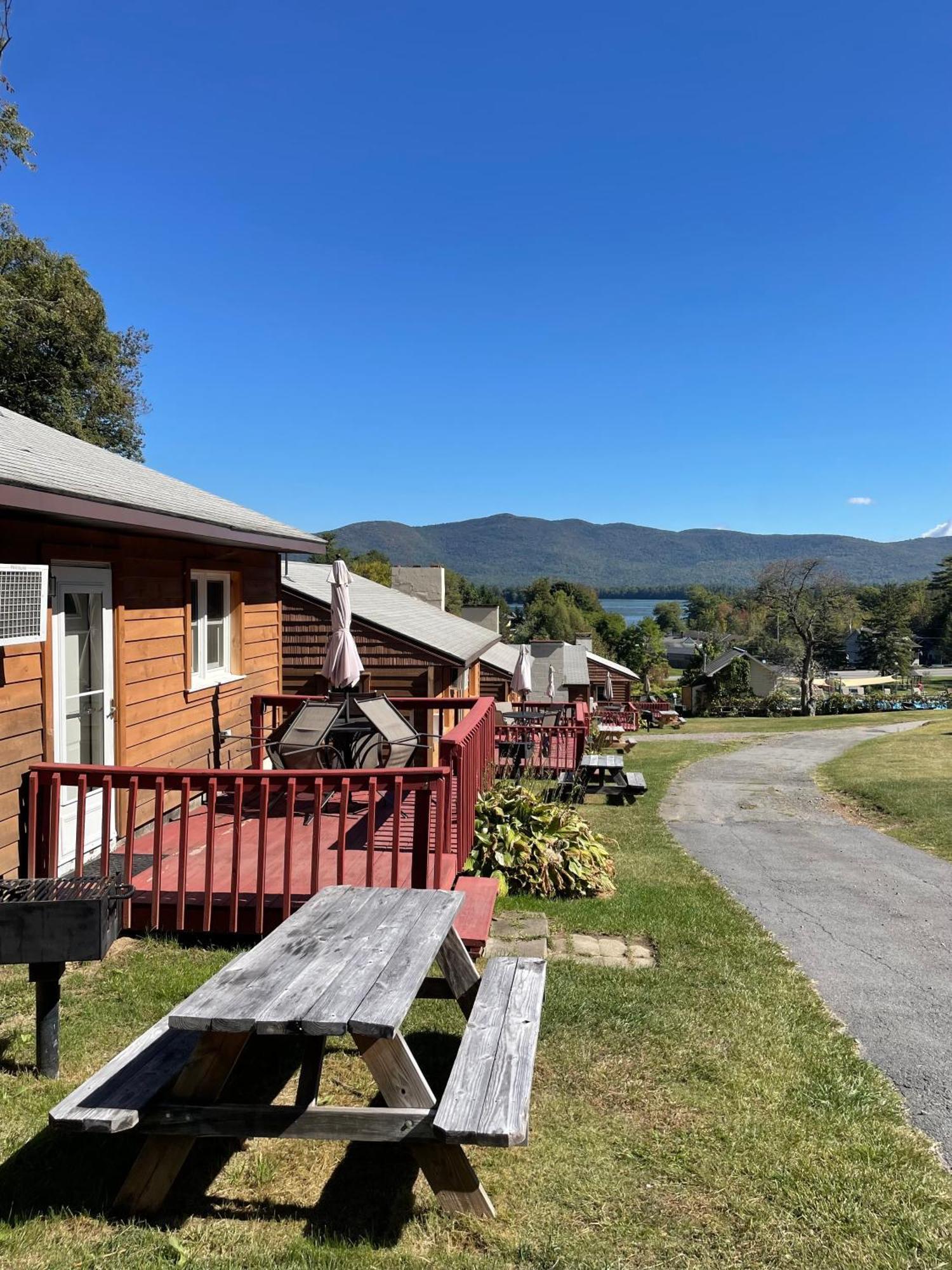 Hill View Motel And Cottages Lake George Exterior foto